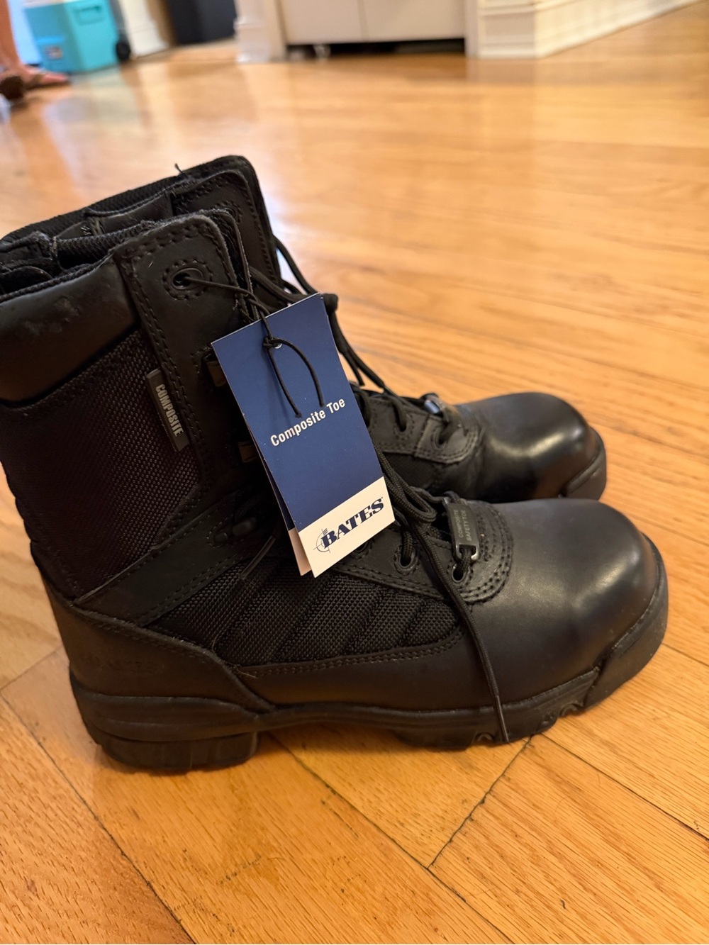 Bates men’s  Black Tactical Composite-Toe Boot